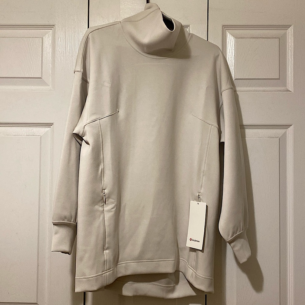 Lululemon Modal-Blend Turtleneck Tunic Bone